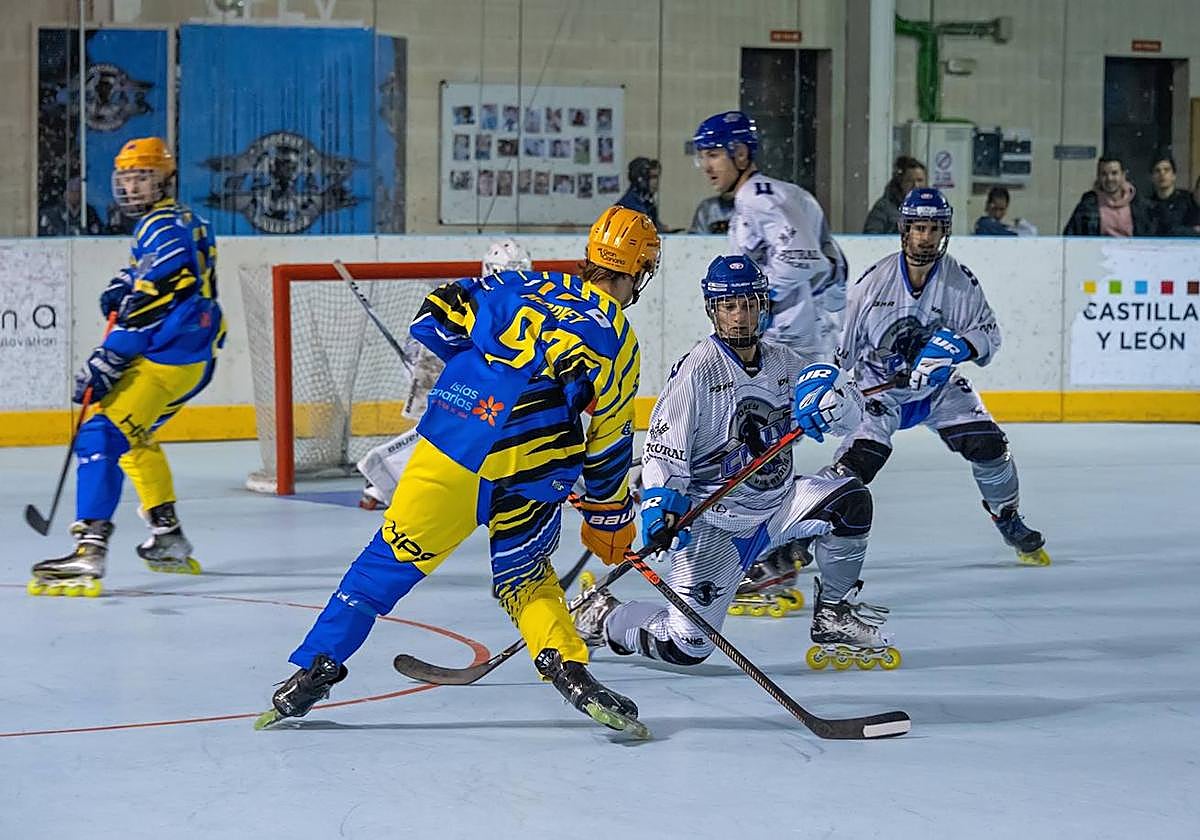 Imagen de un partido entre el Caja Rural CPLV y el Molina Sport.