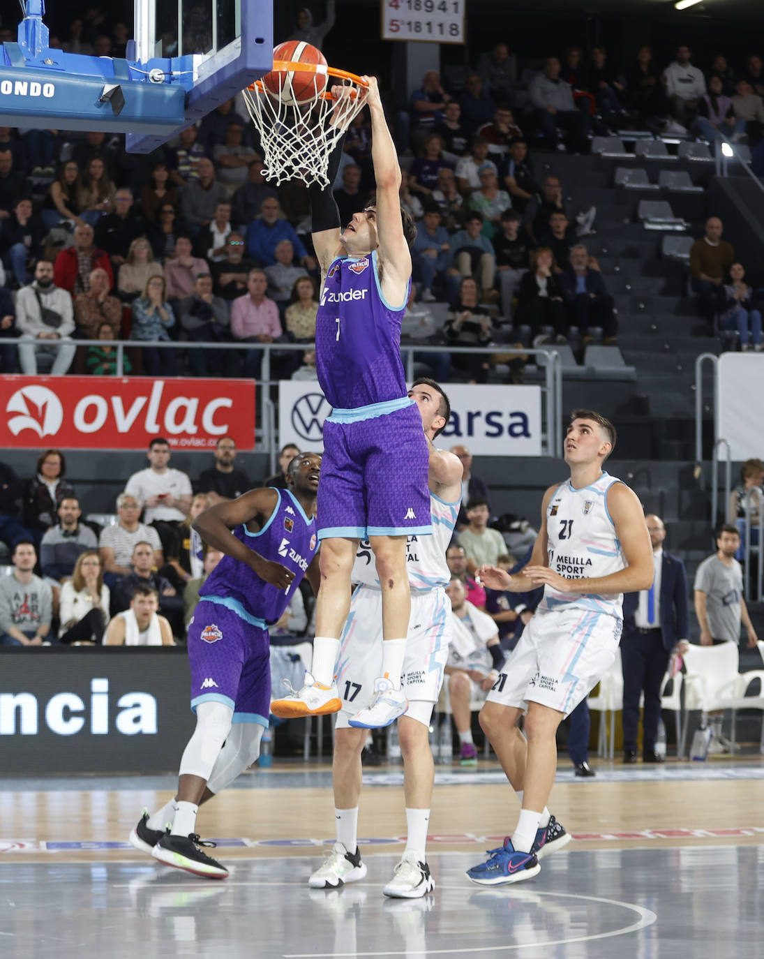 Zunder Palencia 115-86 MelillaSport Capital