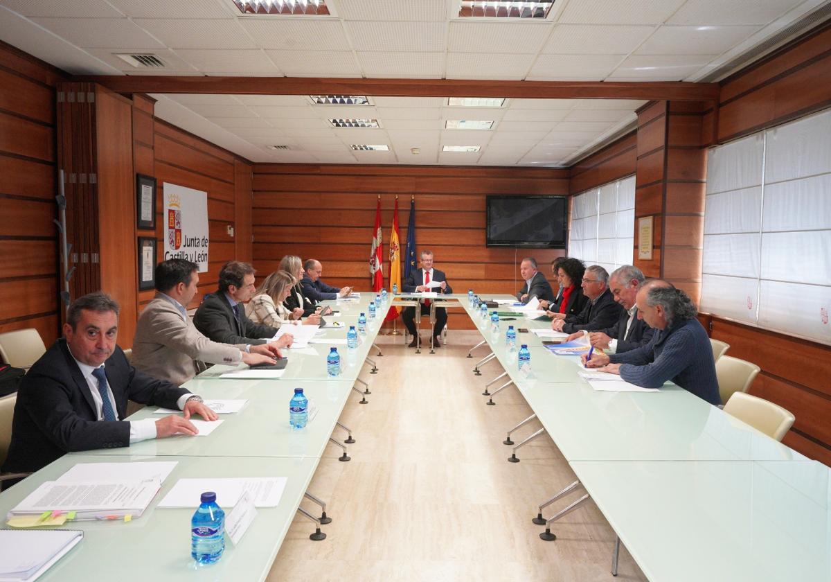 Reunión del Consejo Agrario de Castilla y León.