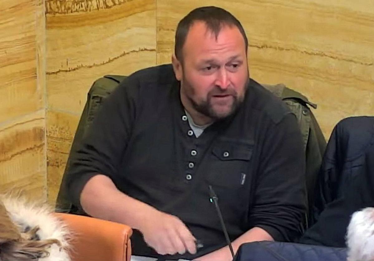 El portavoz del grupo municipal del PP en el Ayuntamiento del Real Sitio, Juan Carlos Gómez.