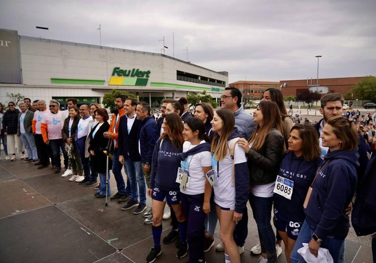 Imagen principal - La marcha solidaria de la diabetes.