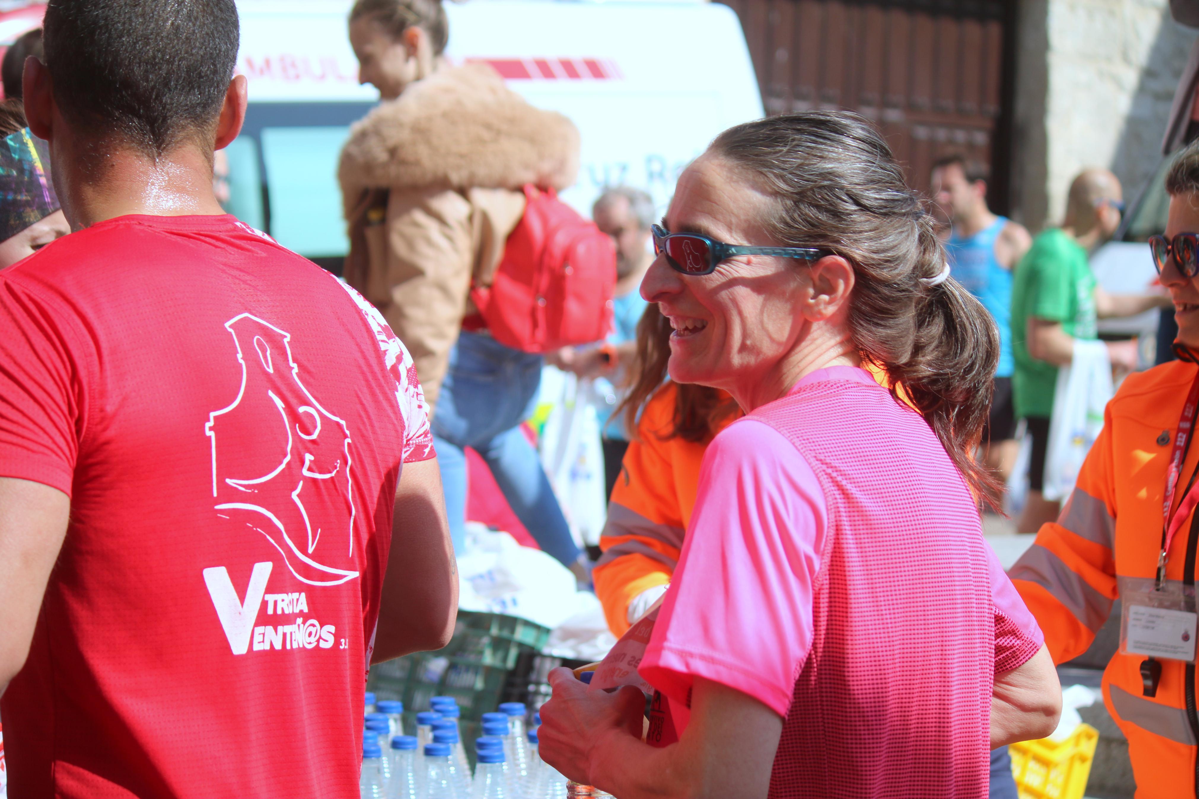 Pablo Marcos y Alicia Diago, vencedores de la IV Legua Castellana del Cerrato