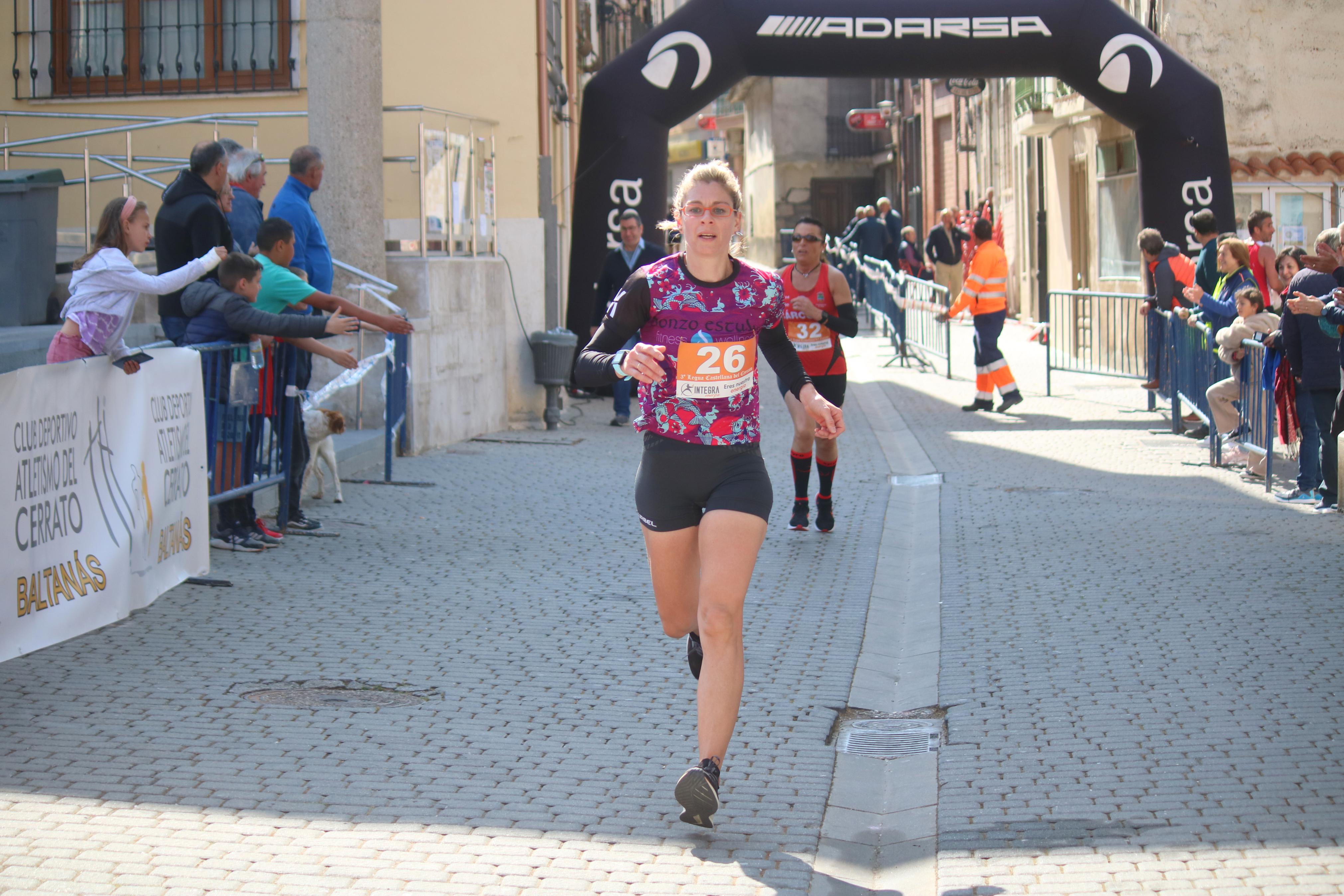 Pablo Marcos y Alicia Diago, vencedores de la IV Legua Castellana del Cerrato