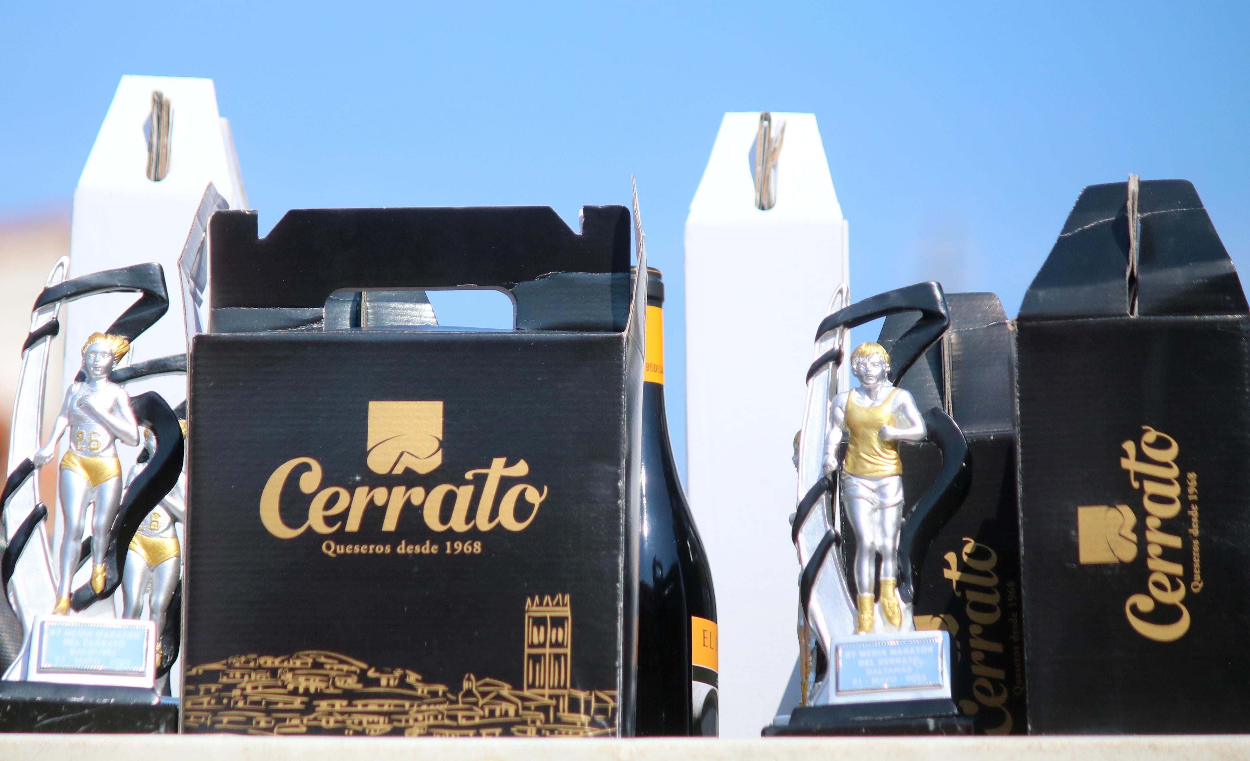 Pablo Marcos y Alicia Diago, vencedores de la IV Legua Castellana del Cerrato