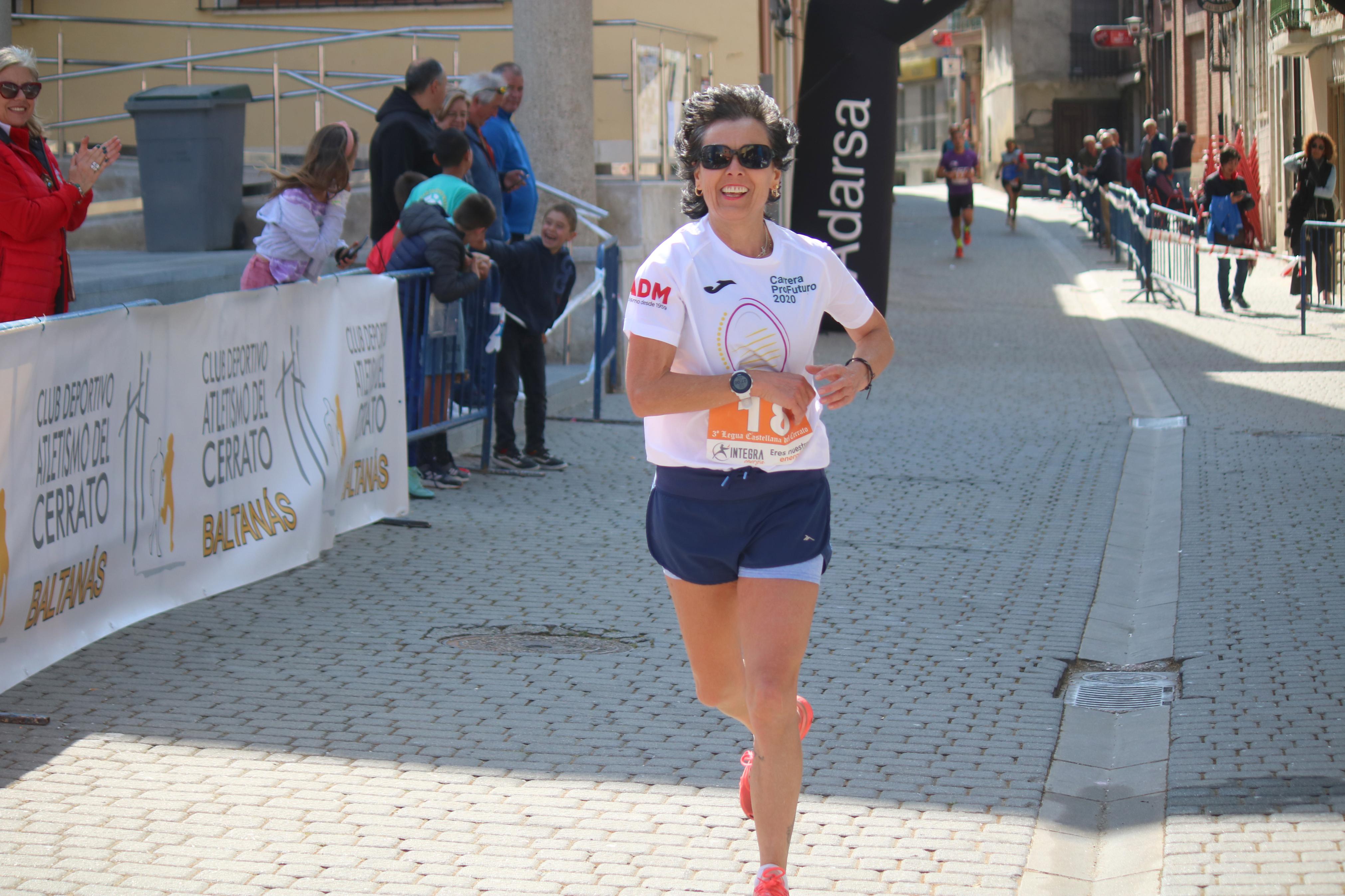 Pablo Marcos y Alicia Diago, vencedores de la IV Legua Castellana del Cerrato