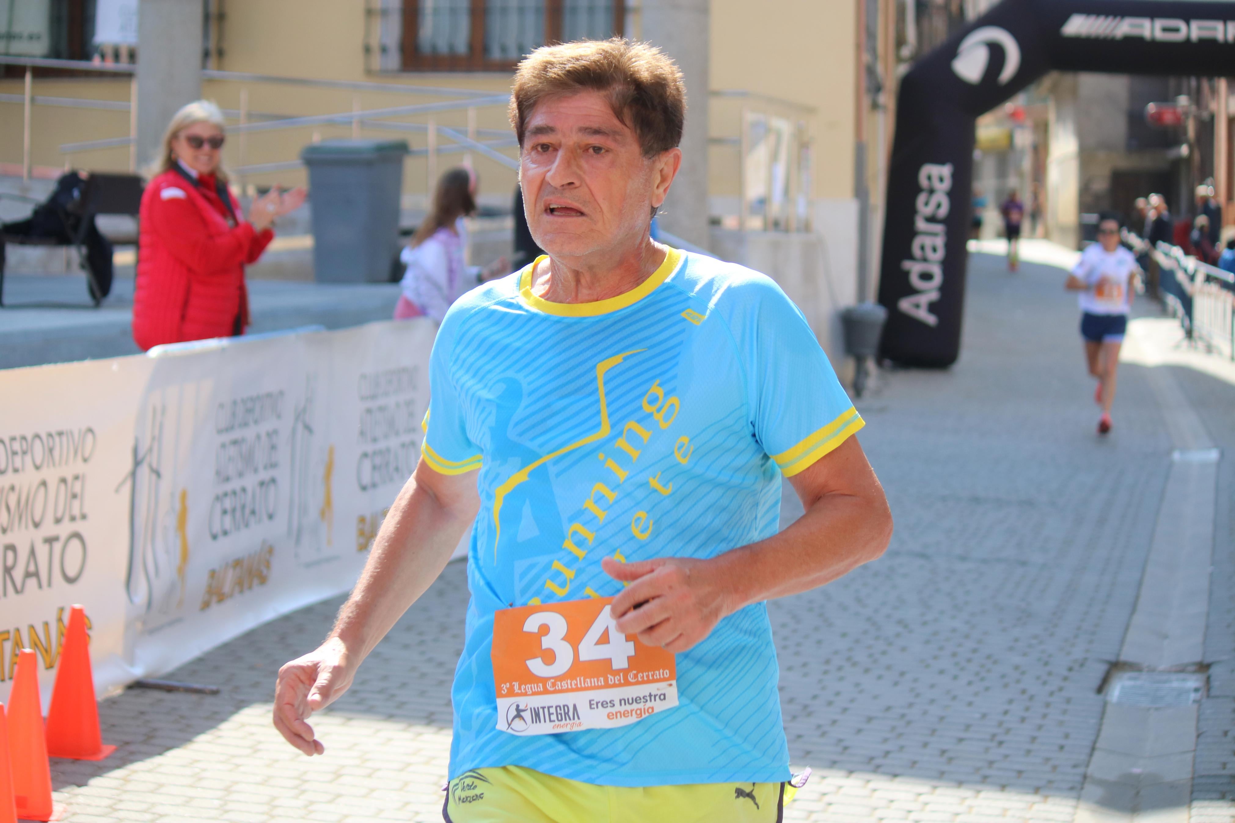 Pablo Marcos y Alicia Diago, vencedores de la IV Legua Castellana del Cerrato