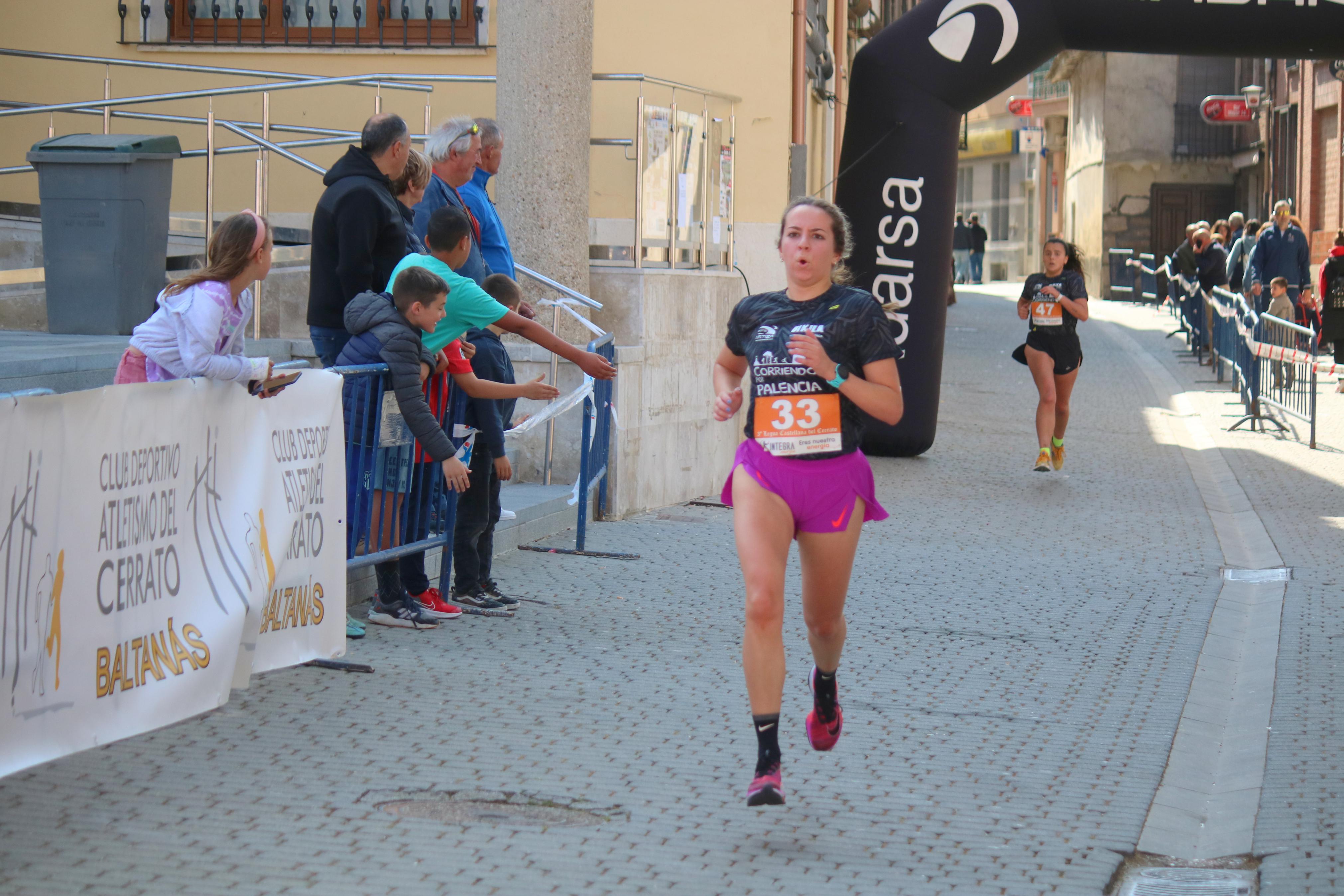 Pablo Marcos y Alicia Diago, vencedores de la IV Legua Castellana del Cerrato