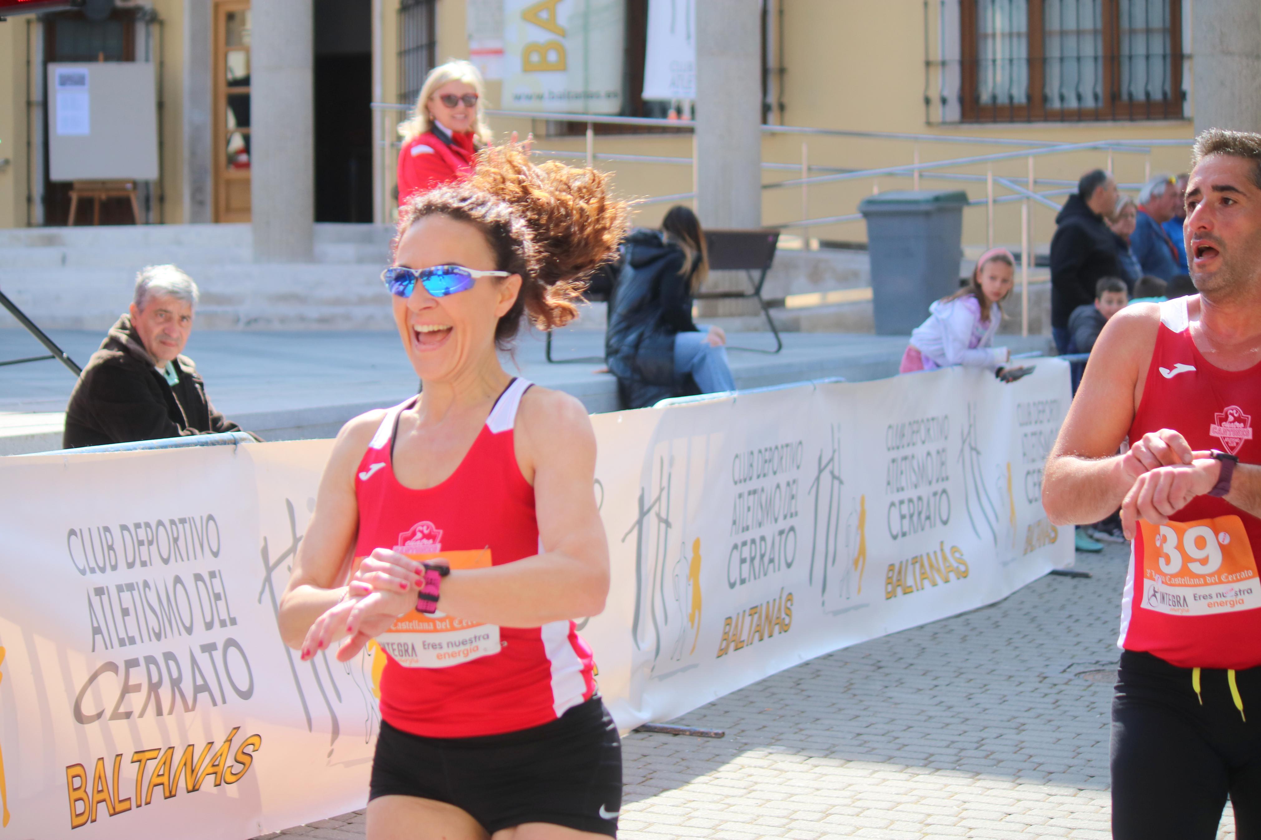 Pablo Marcos y Alicia Diago, vencedores de la IV Legua Castellana del Cerrato