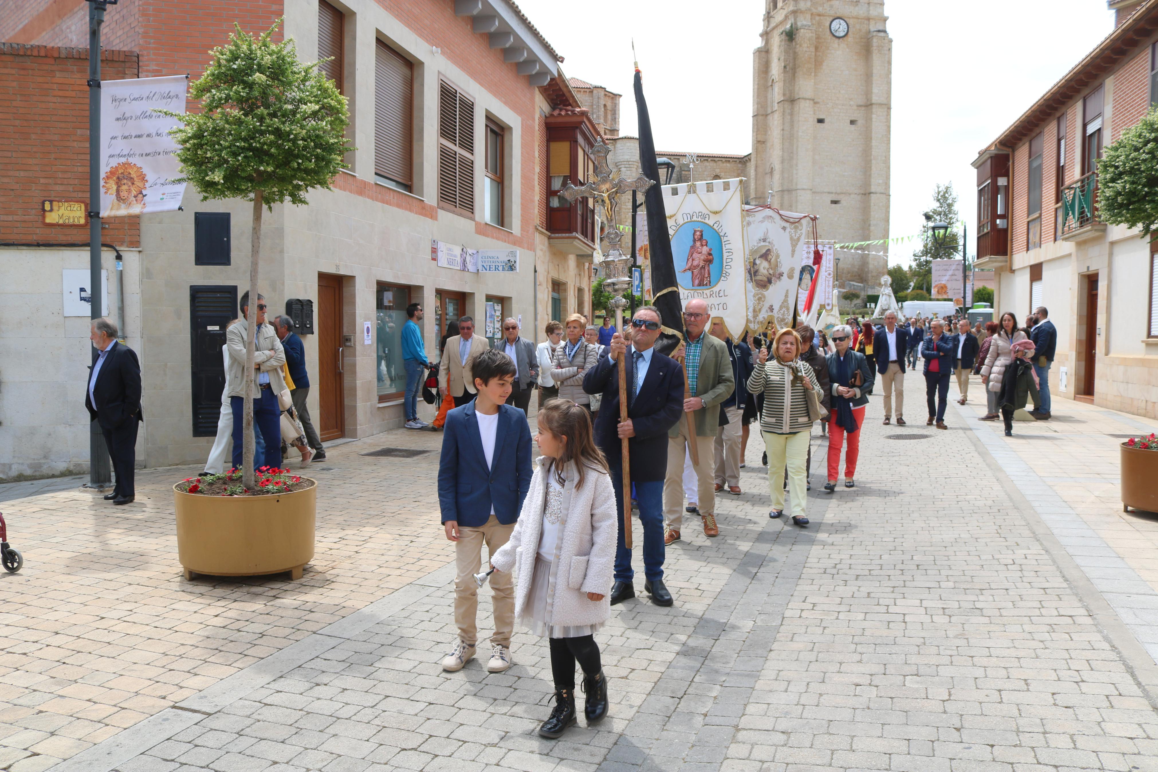 Villamuriel de Cerrato recuerda el milagro de la cera