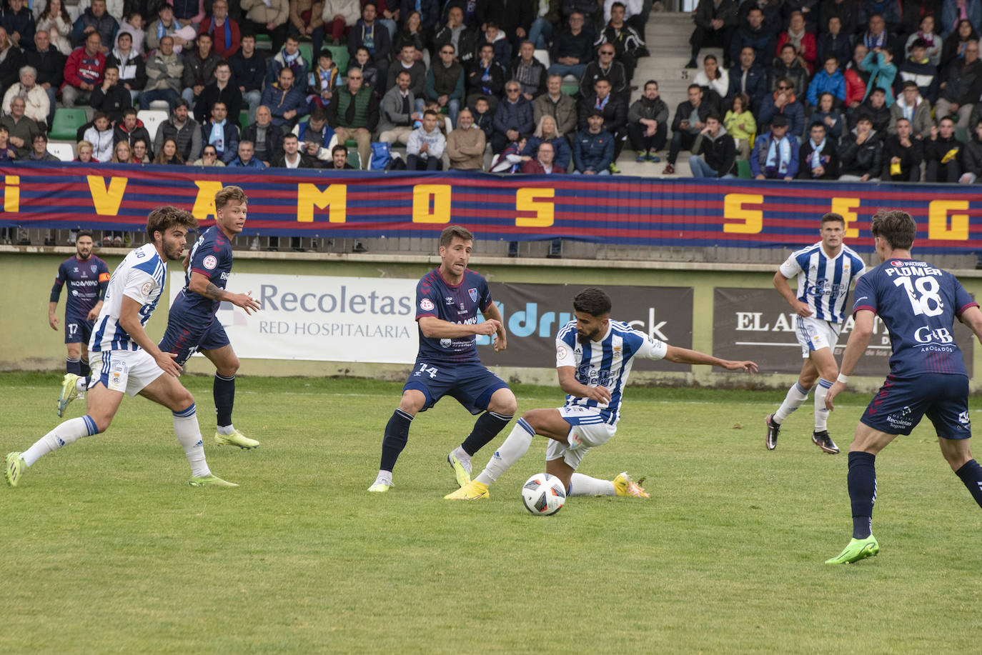 Empate sin goles entre Segoviana y Recreativo