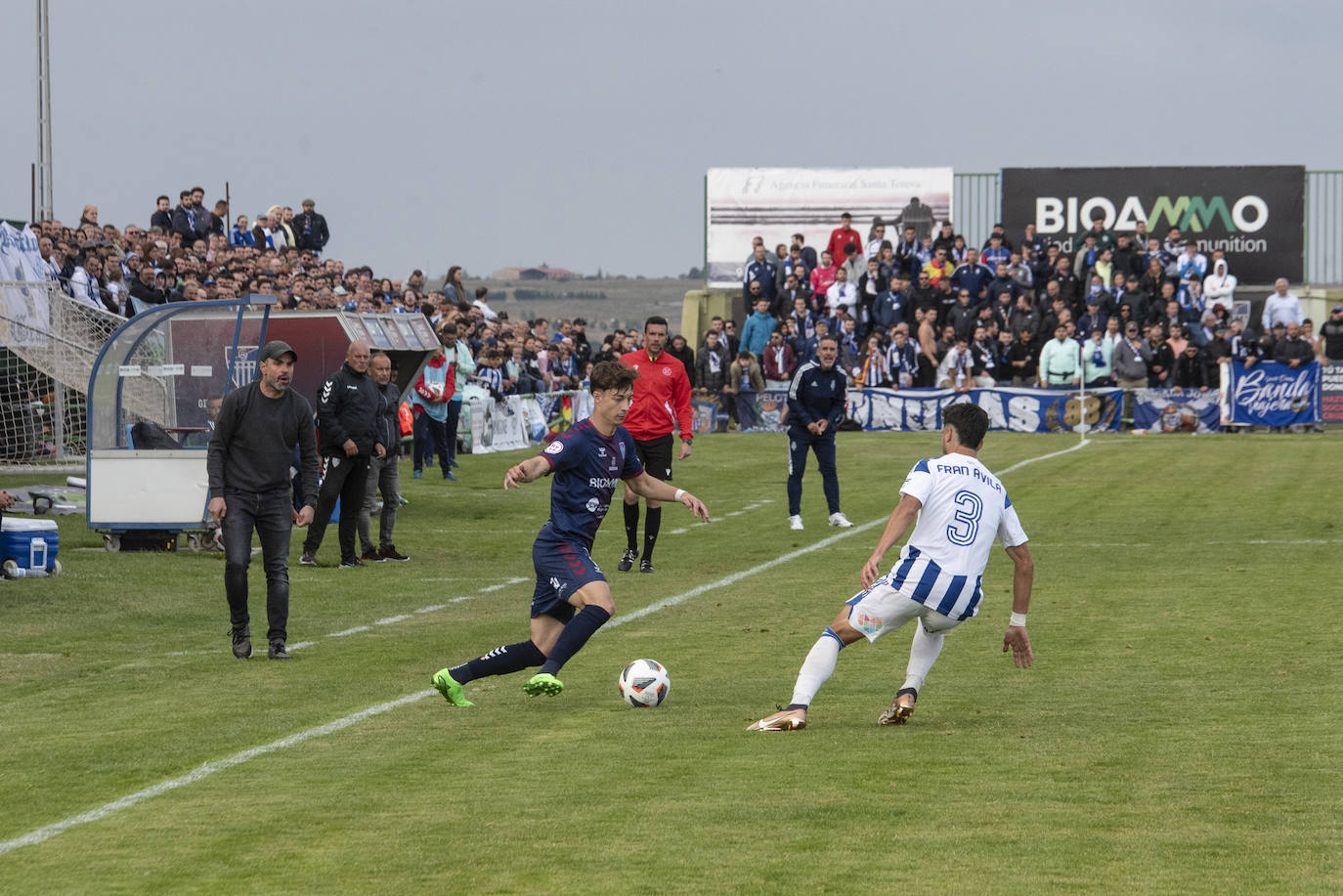 Empate sin goles entre Segoviana y Recreativo