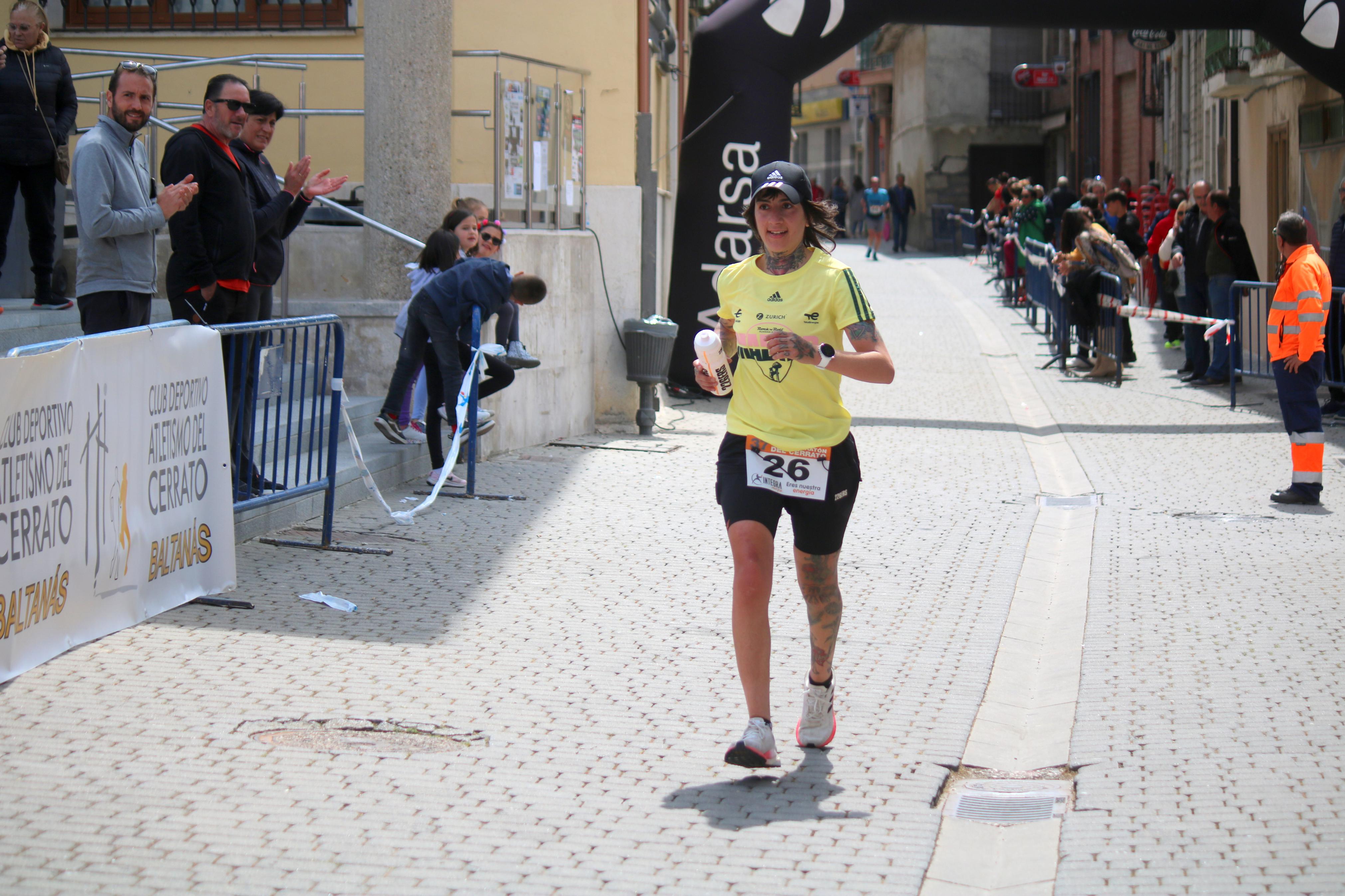 Javier Sangrador y Marta Medina reinan en la XXXVII Media Maratón del Cerrato