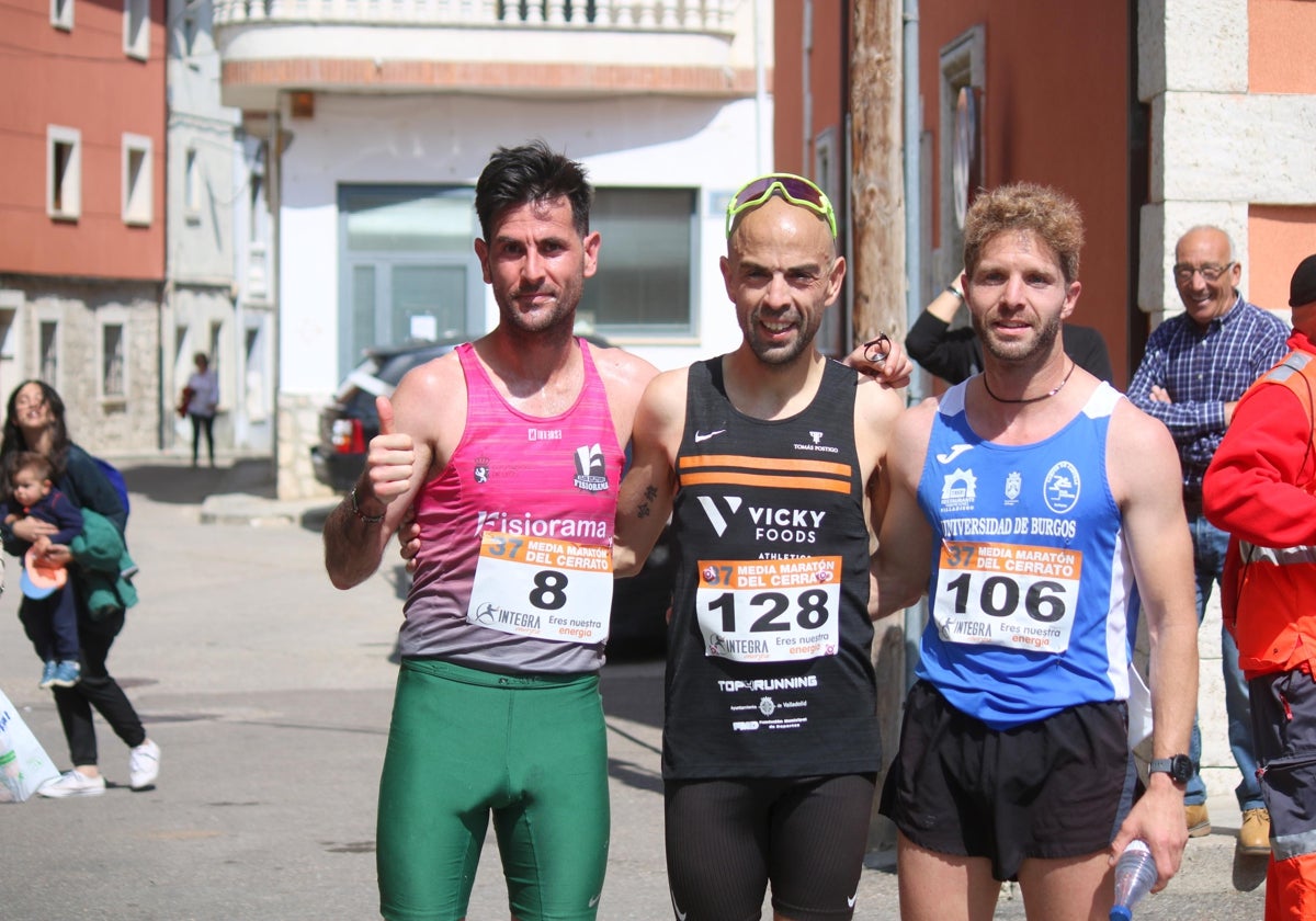 Javier Sangrador y Marta Medina reinan en la XXXVII Media Maratón del Cerrato