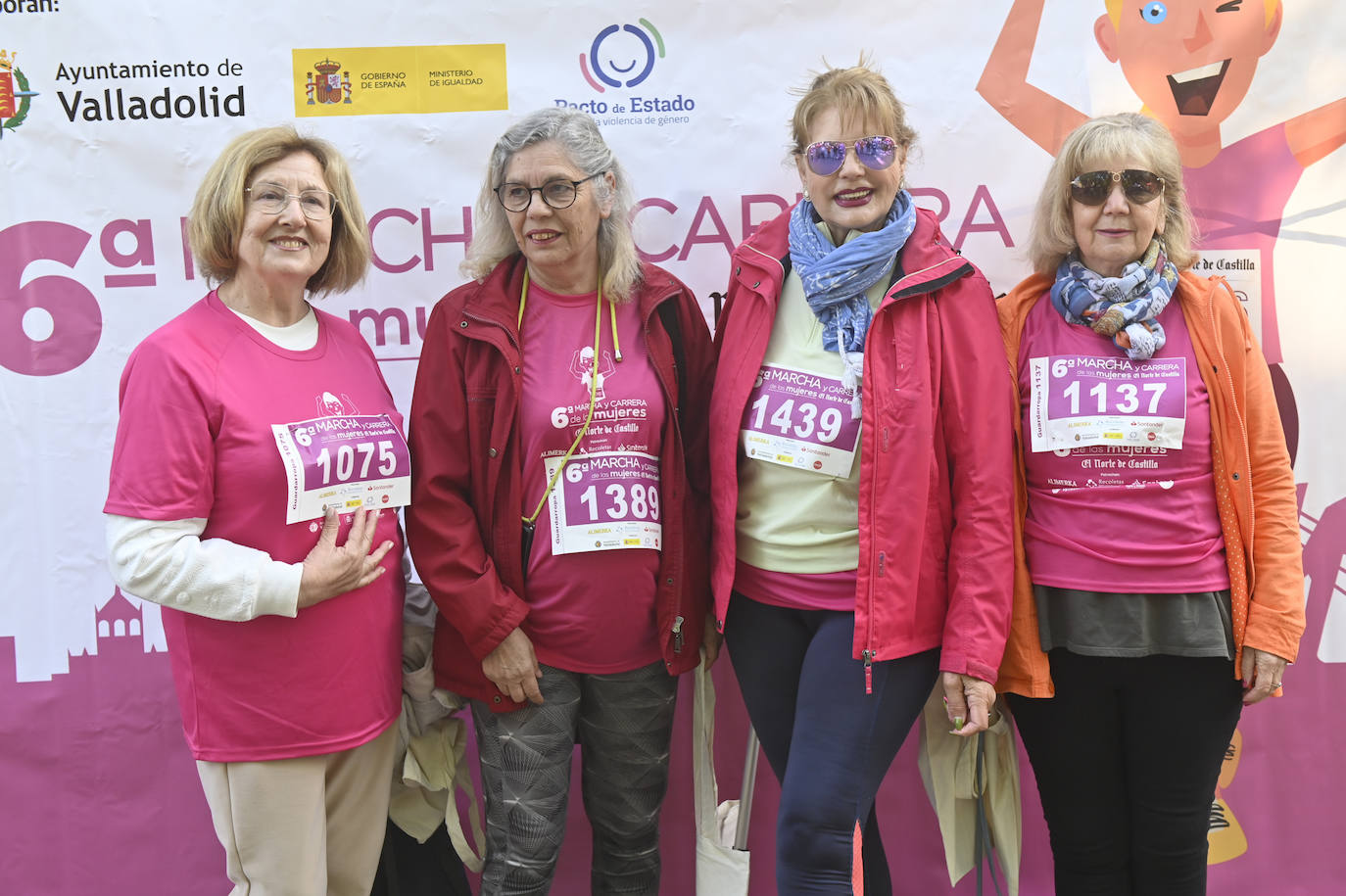 La VI Marcha y Carrera de las Mujeres toma Valladolid (I)