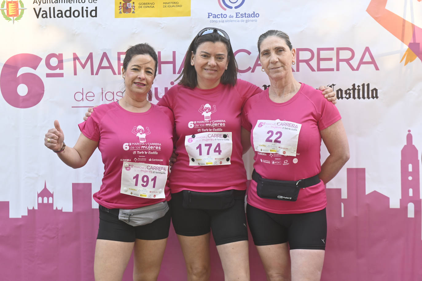 La VI Marcha y Carrera de las Mujeres toma Valladolid (I)