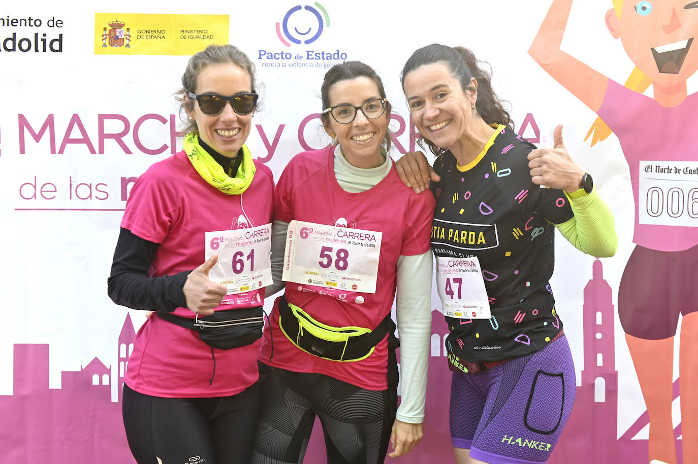 La VI Marcha y Carrera de las Mujeres toma Valladolid (I)