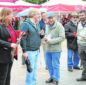 Clara Martín busca en La Albuera afianzar fidelidades