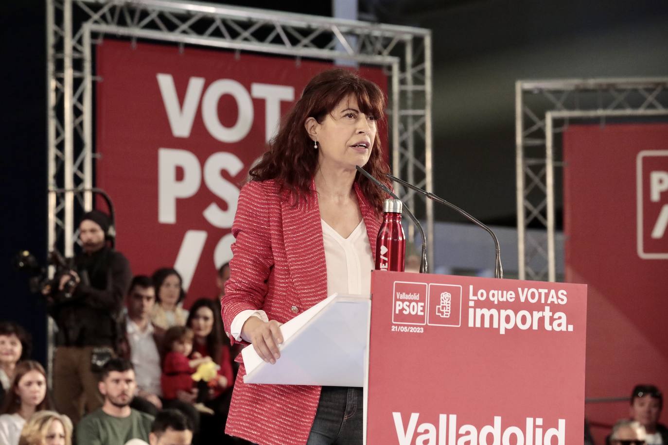 Pedro Sánchez acompaña a Puente en Valladolid (I)