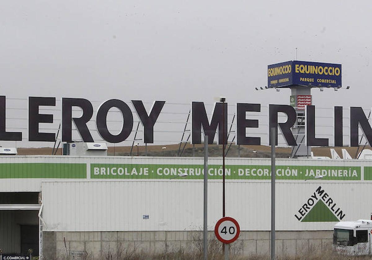 Fachada del antiguo Leroy Merlin de Valladolid, en una imagen de archivo.