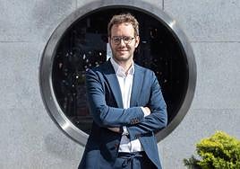 Pablo Vicente de Pedro, candidato de Ciudadanos a la Alcaldía de Valladolid.