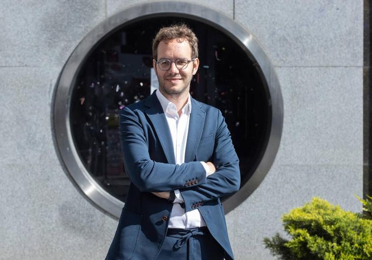 Pablo Vicente de Pedro, candidato de Ciudadanos a la Alcaldía de Valladolid.