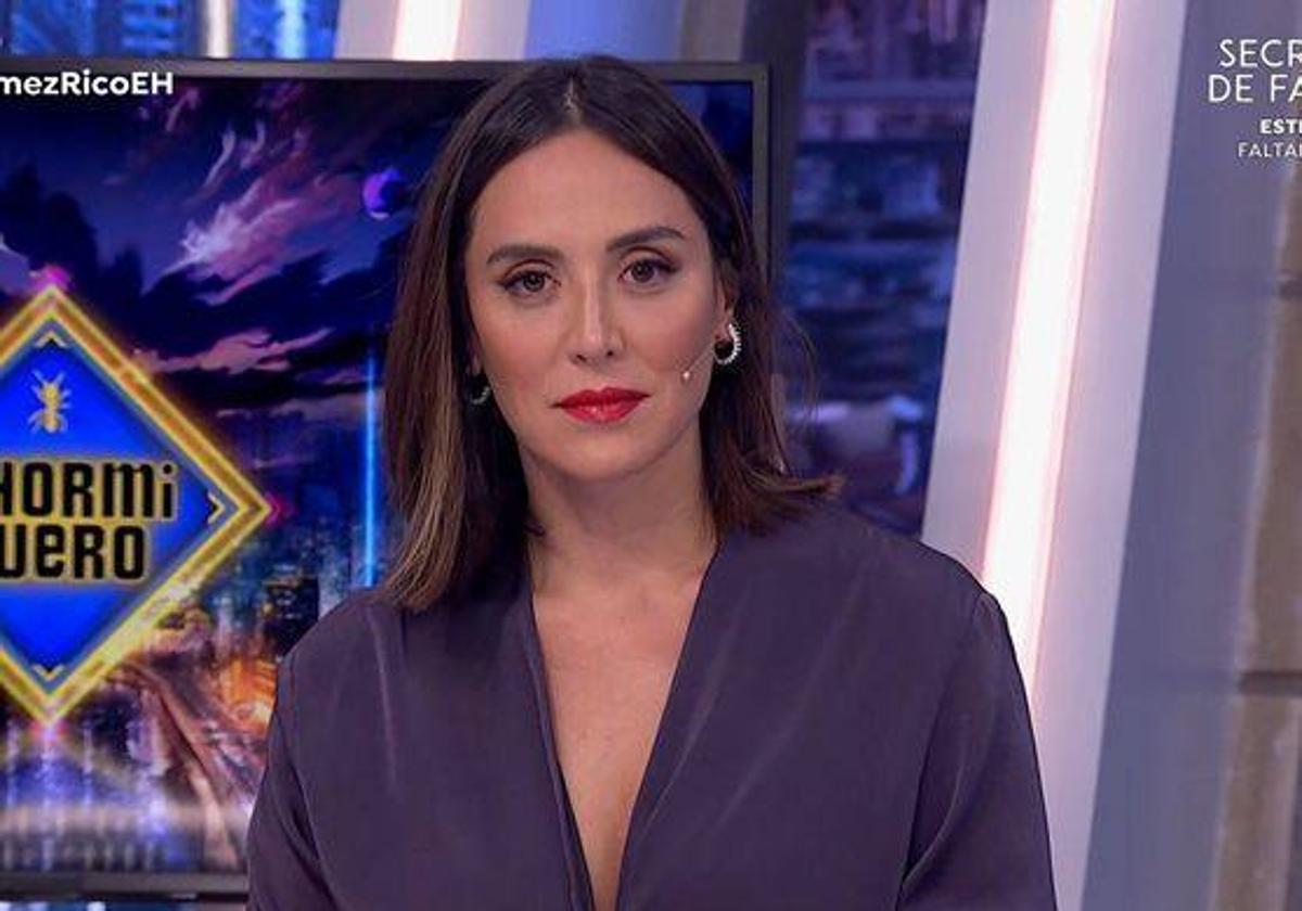 Tamara Falcó en 'El Hormiguero'.