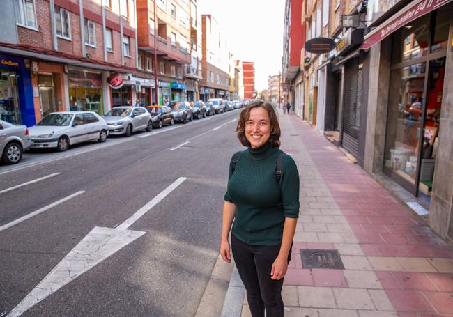 Irene Arranz, de la nueva asociación vecinal del barrio.