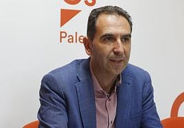 Mario Simón, candidato de Ciudadanos en Palencia.