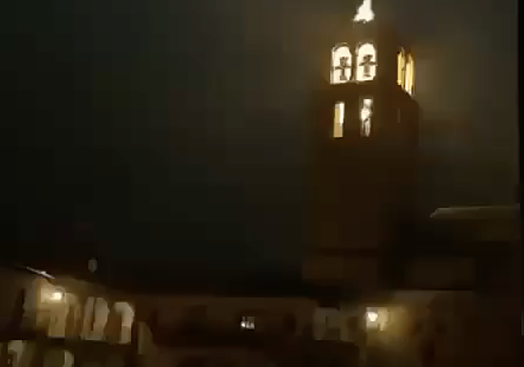 Captura del vídeo que se ha hecho viral durante las últimas horas.