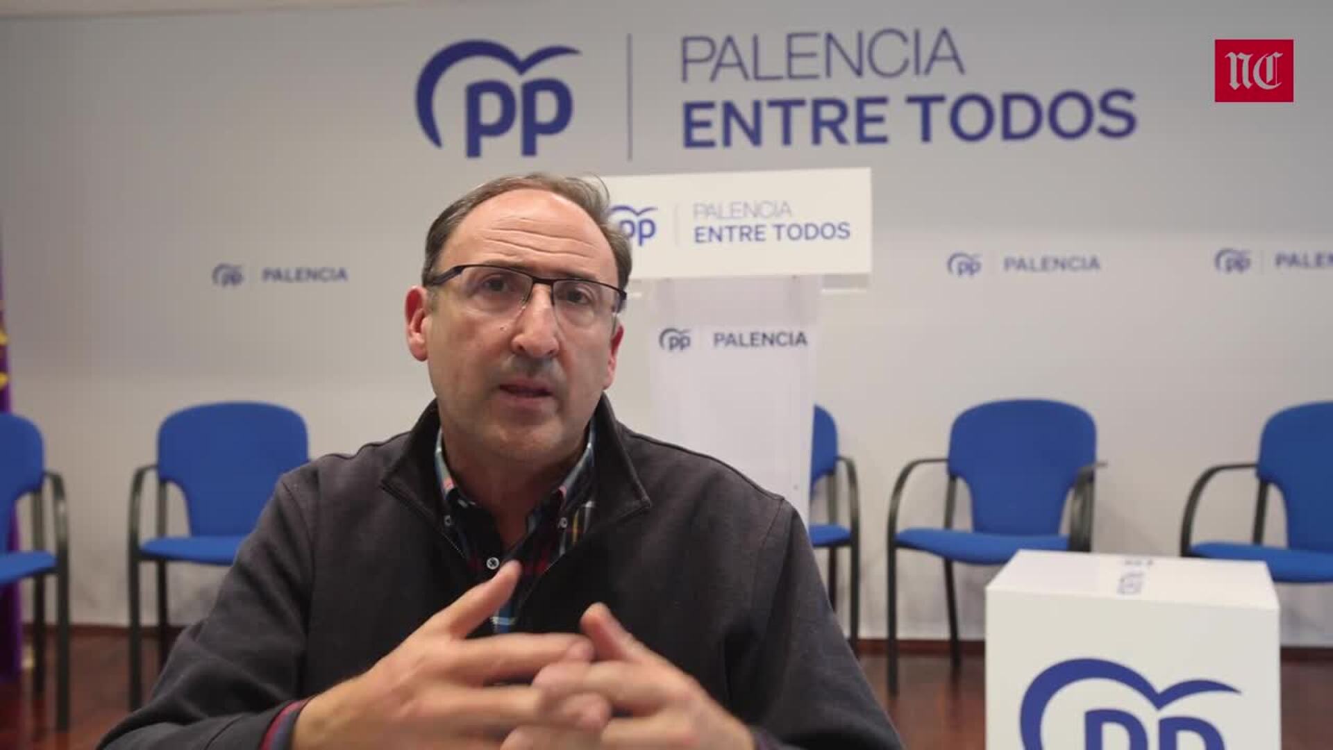 Alfonso Polanco, candidato del PP a la Alcaldía de Palencia