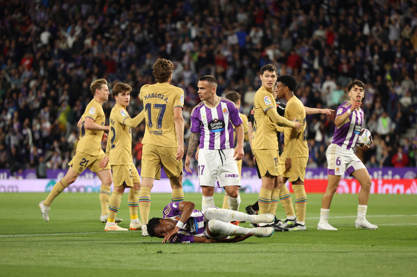 Las mejores imágenes del Real Valladolid - FC Barcelona