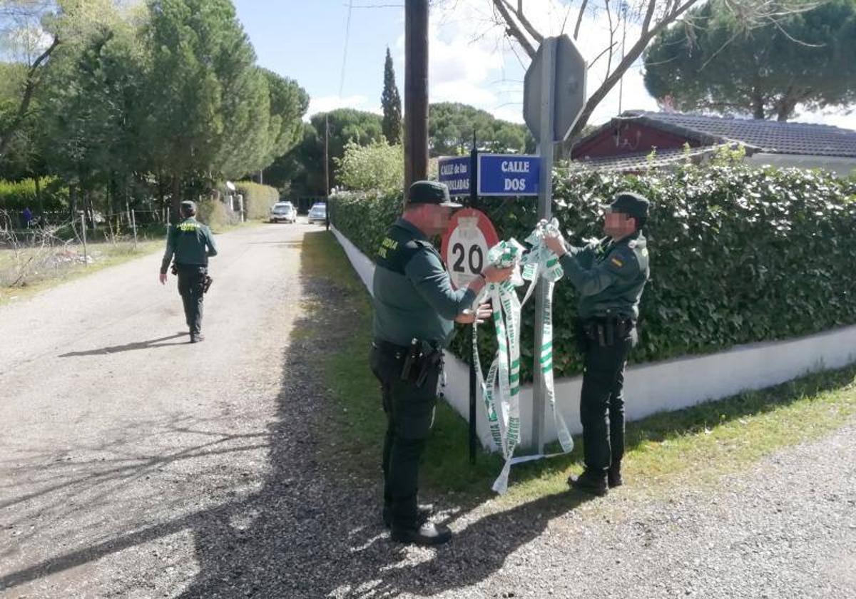 Registro del chalé familiar en El Romeral en abril del año pasado.