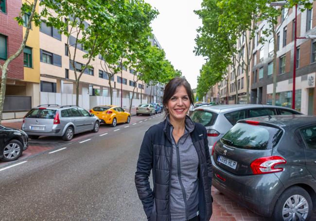 Sandra Bárcenas, de la asociación de vecinos Monasterio.