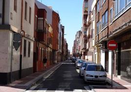 La calle Padre Manjón del barrio de Delicias.