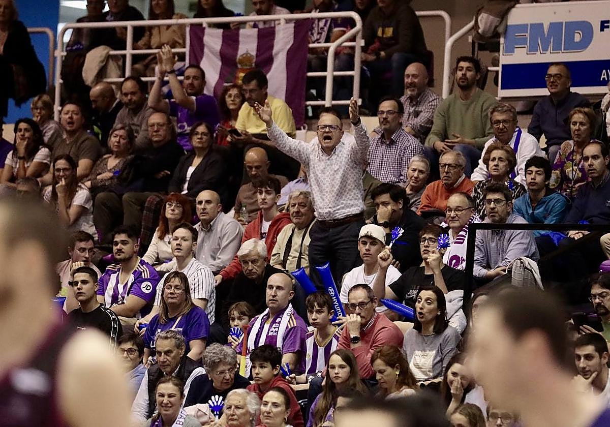 Las imágenes de la victoria del Real Valladolid Baloncesto