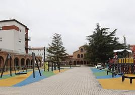 Plaza del Carmen de la capital palentina.
