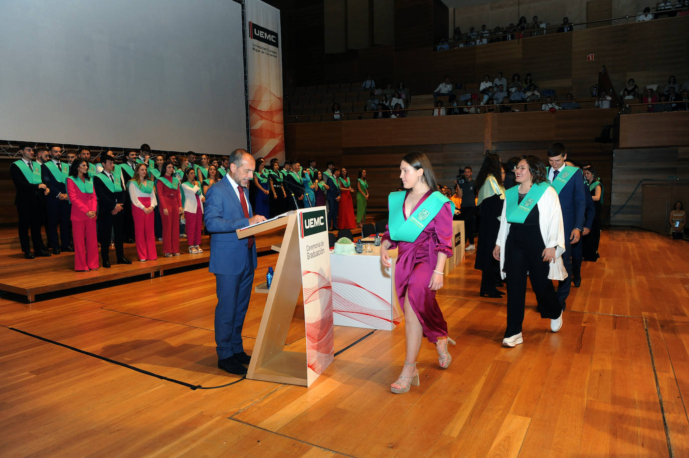 Imágenes de la graduación de la Universidad Europea Miguel de Cervantes