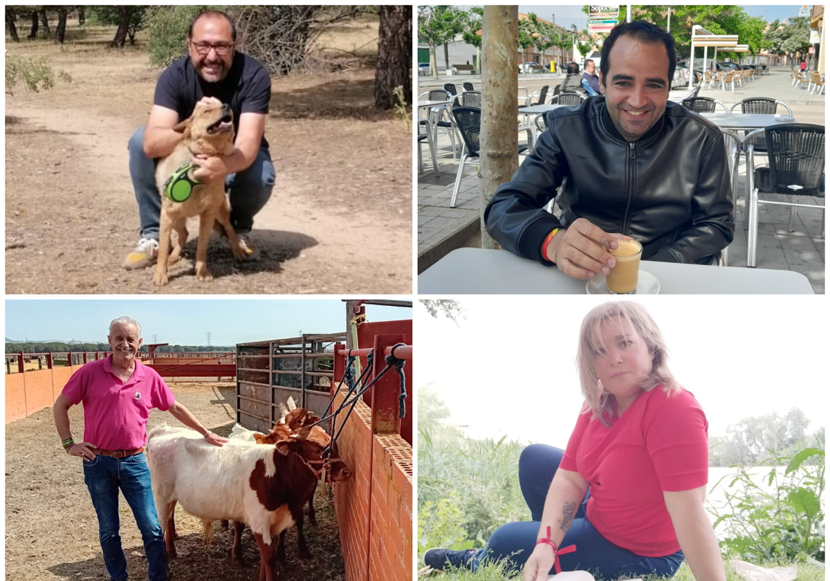 Fotografías de la jornada de reflexión de los candidatos a la alcaldía de Tordesillas.