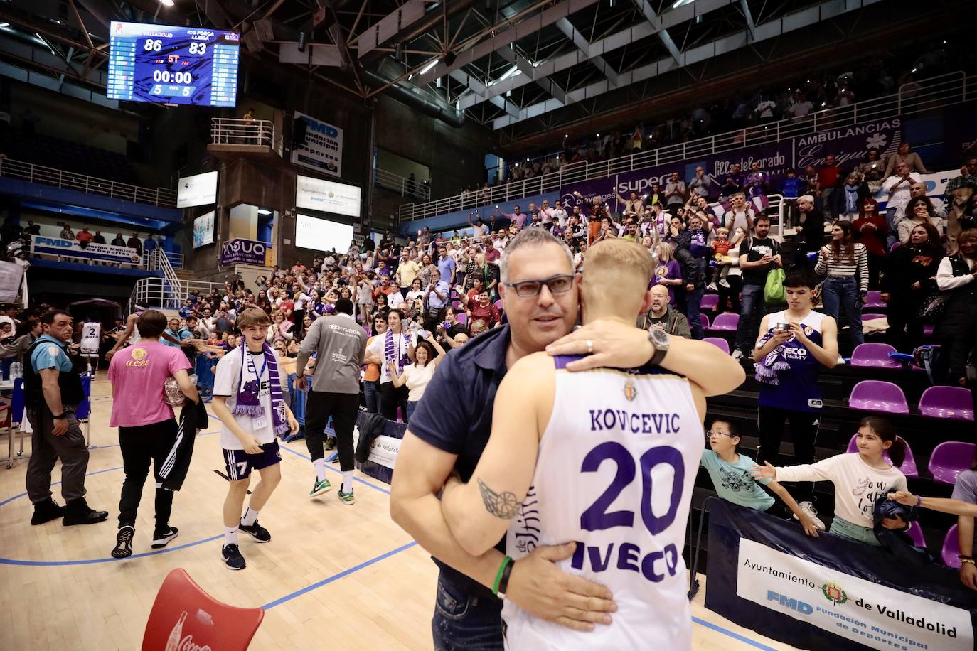 UEMC Real Valladolid Baloncesto 86-83 Força Lleida