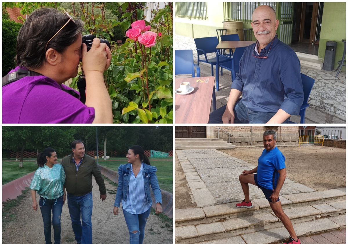 Fotografía de las jornadas de reflexión de algunos de los candidatos a la alcaldía de Medina del Campo