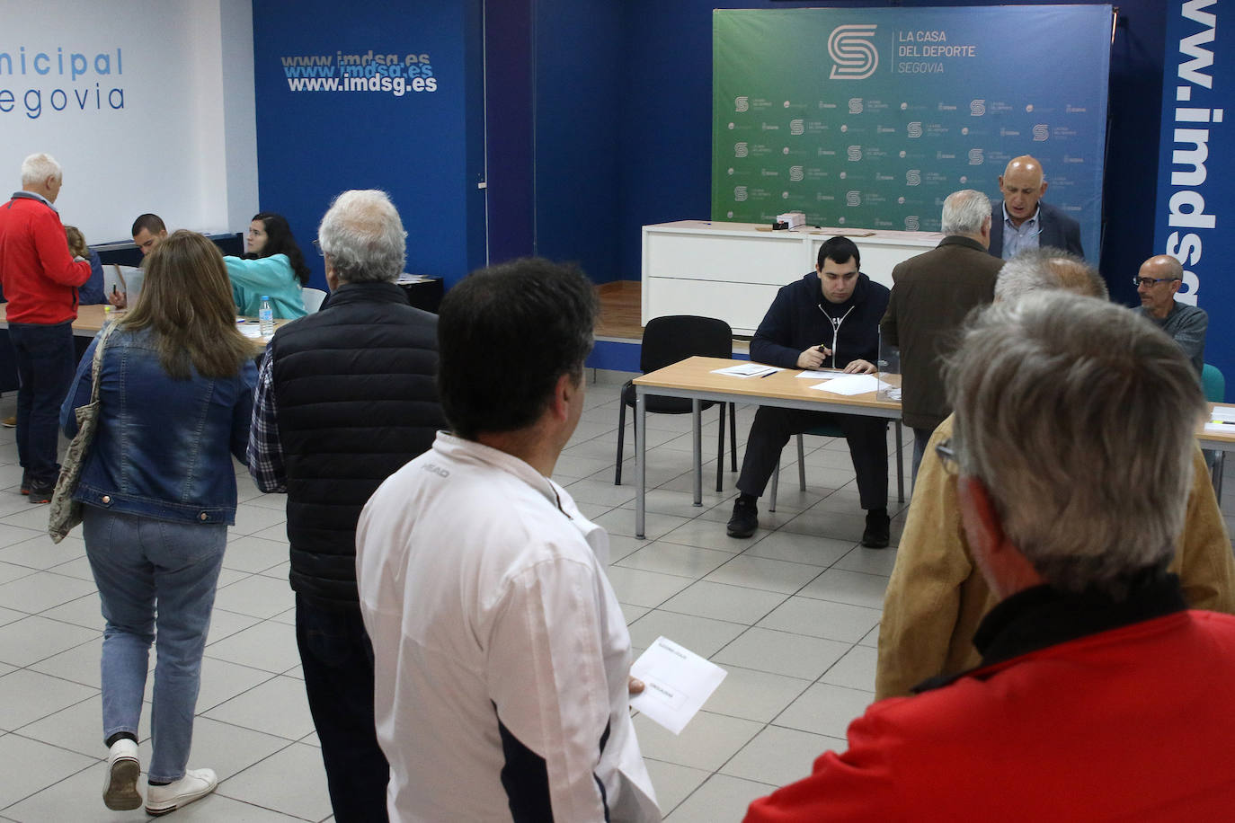 Jornada electoral en Segovia capital