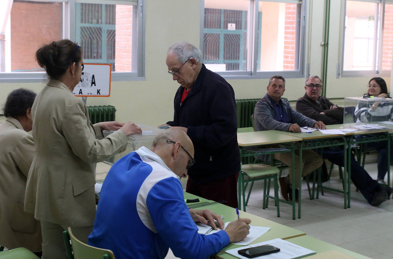 Jornada electoral en Segovia capital