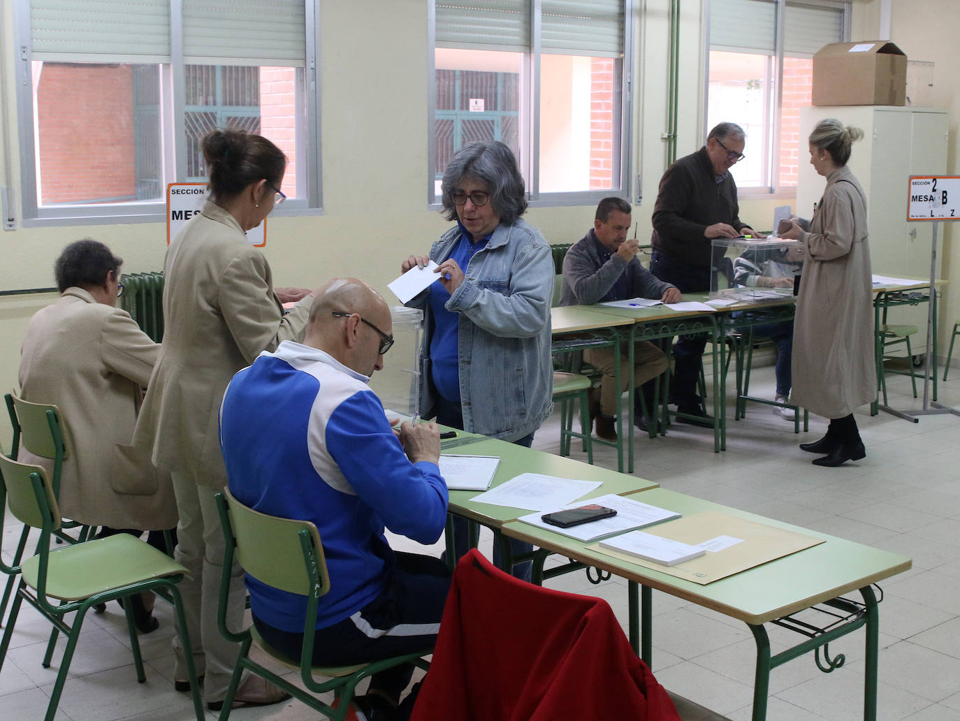 Jornada electoral en Segovia capital