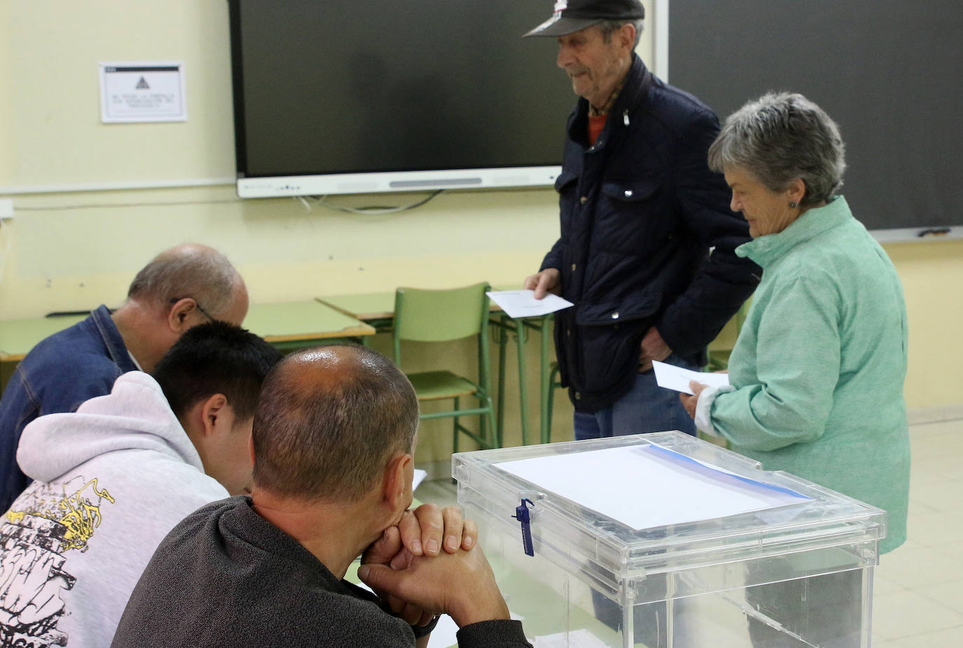 Jornada electoral en Segovia capital