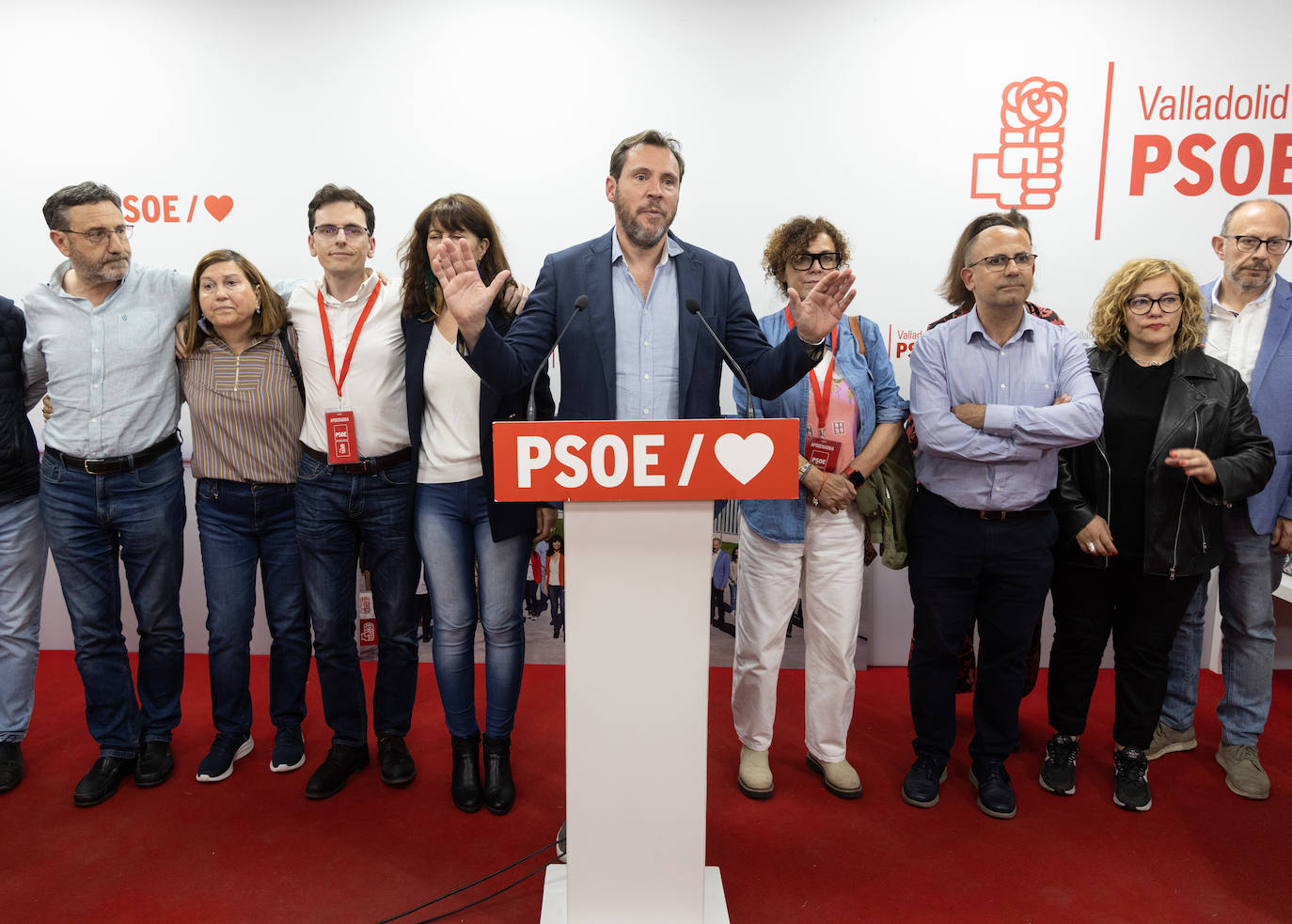 Cara y cruz del 28M en Valladolid