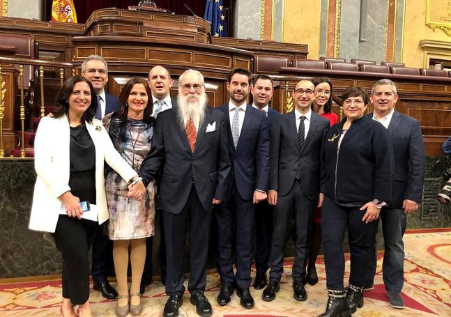 Diputados del PSOE en diciembre de 2019.