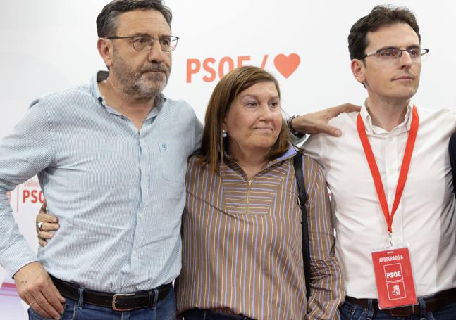 Francisco Ferreira, portavoz del PSOE en la Diputación y segundo de Puente en el partido en Valladolid, tras el escrutinio.