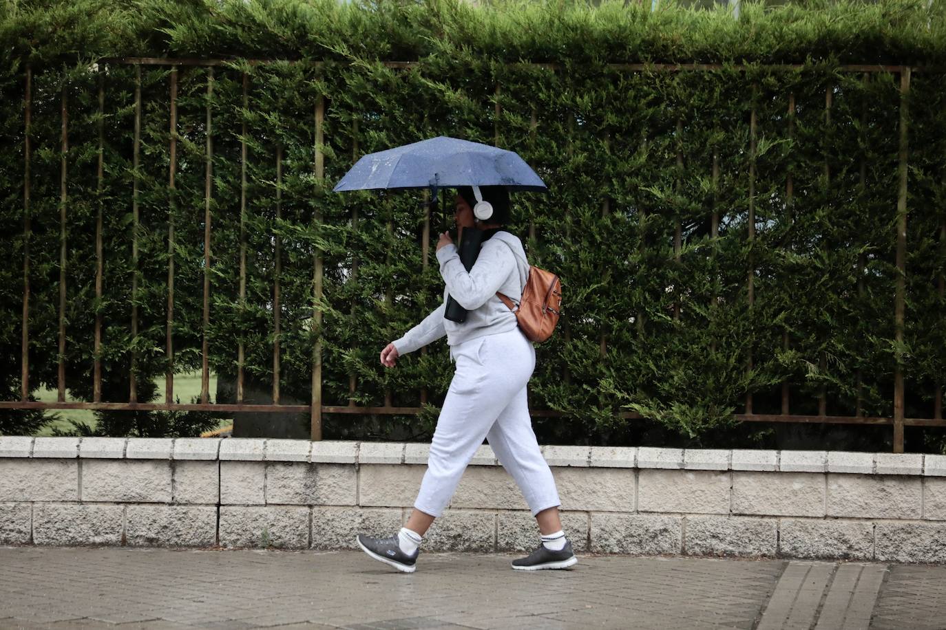 Lluvia en Valladolid