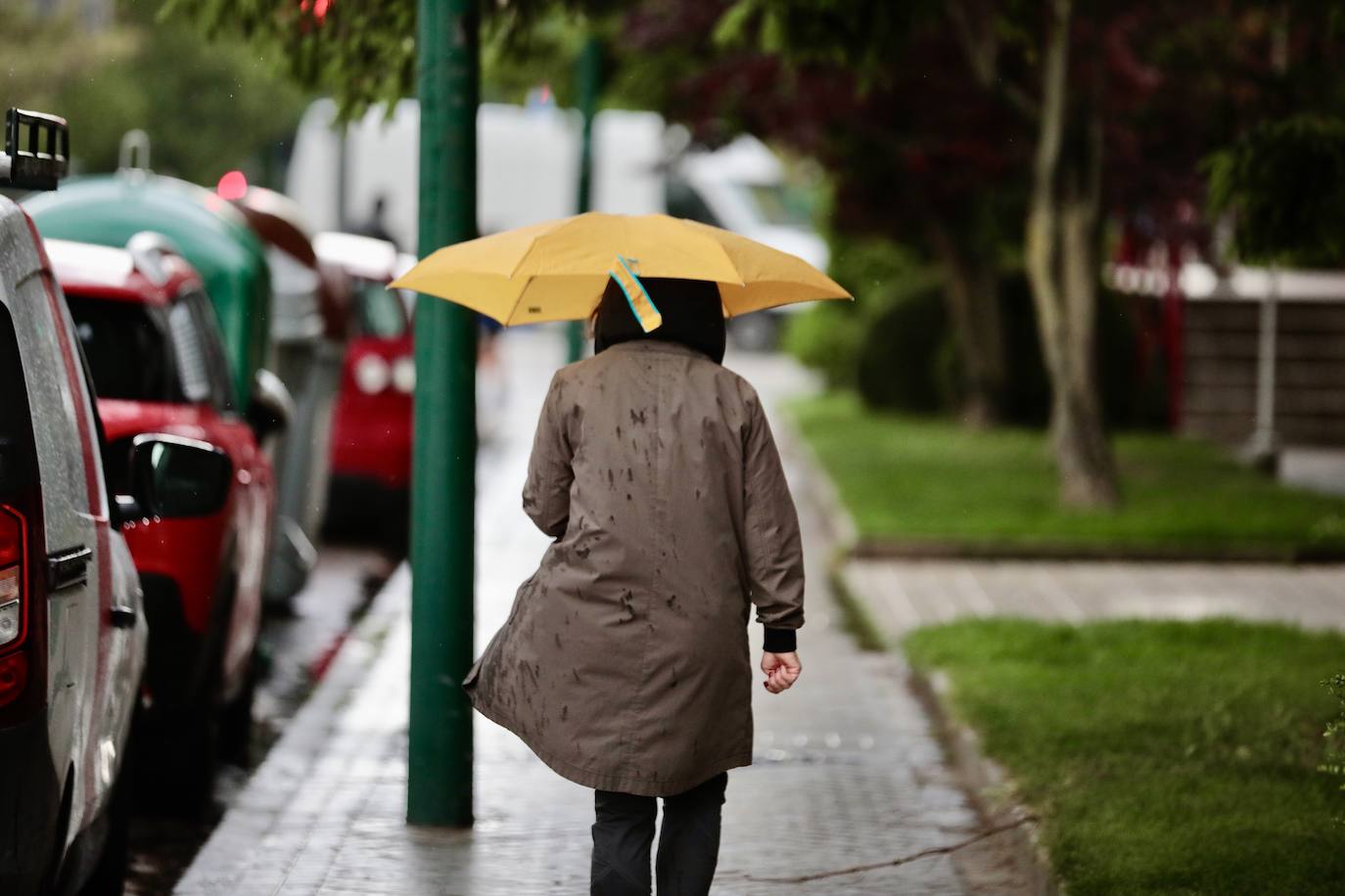 Lluvia en Valladolid