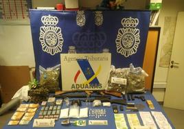 Un registro en Frómista en la desarticulación de un grupo de tráfico y cultivo de marihuana